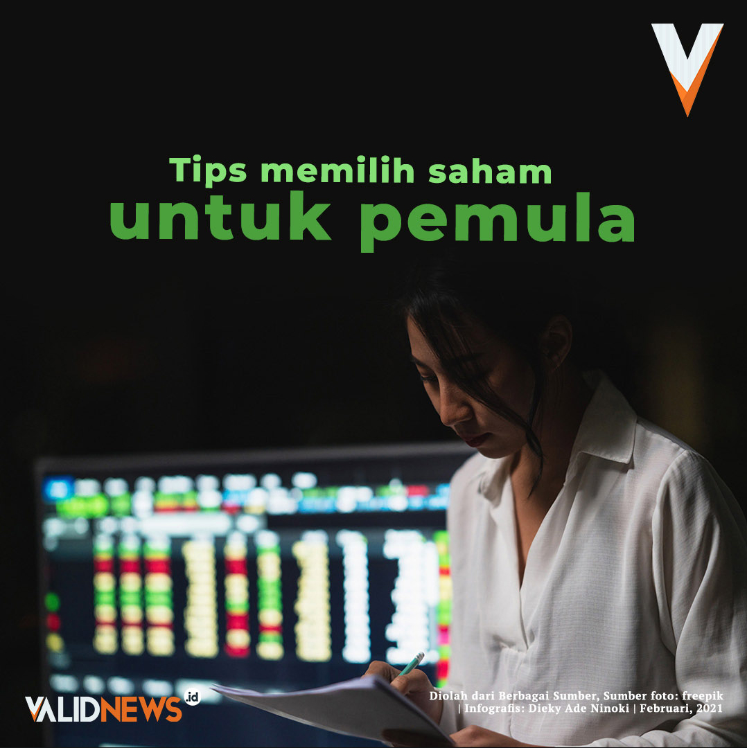 Infografis Tips Memilih Saham Untuk Pemula